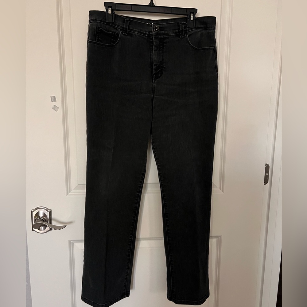 Faded Black Denim Jeans